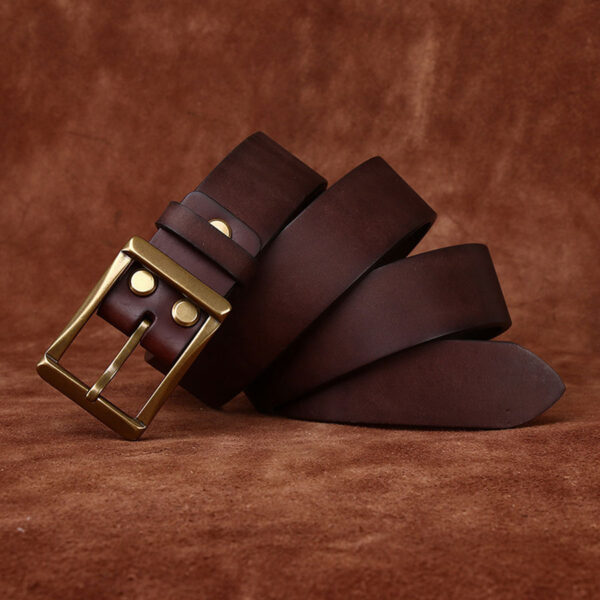 Läderbälte - Hidecraft Belt - Bild 3